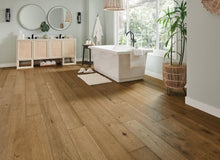 Load image into Gallery viewer, Forest Rain Hickory Engineered in Calming Tea 7-7/16" | Bruce
