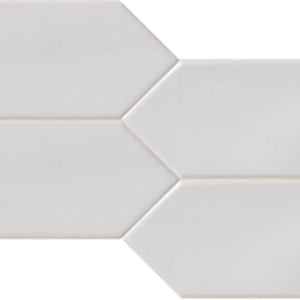 Pickets|Matte White Wall Tile|PD-CSVCRAYMAWHITEWT-I - Sample