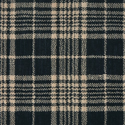 Ax Plaid|Black|P-Ax Plaid 135-N - Sample