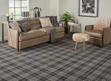 Load image into Gallery viewer, Ax Plaid|Charcoal|P-Ax Plaid 136-N - Sample