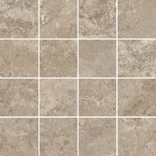 Fontanelle|Beige 3x3 Mosaic|P-CASROCKBEIGMO-I - Sample