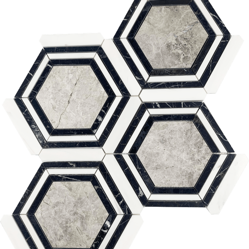 Blue Ridge|Dolomite, Tundra & Nero Black|P-MMXWTJTBEXDOTUNB-I - Sample