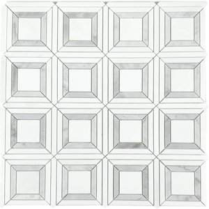 Mount Evans|Thassos & Bianco Carrara|P-MMXWTJTLENTHACAR-I - Sample