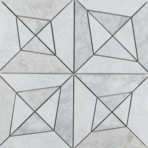 Elbert - Polygon|Stratus White|P-STDWTJTPGNSTRWHT-I - Sample