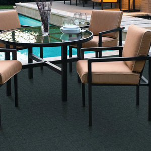 Compass 18" X 18" Premium Peel And Stick Carpet Tiles Heather Green