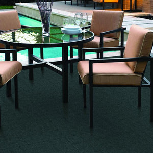 Compass 18" X 18" Premium Peel And Stick Carpet Tiles Heather Green - Sample