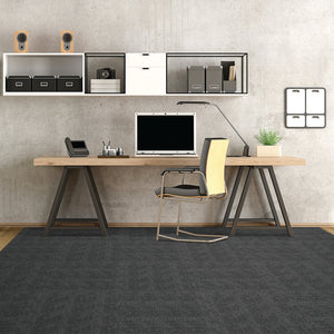 Gravity 18" X 18" Premium Peel And Stick Carpet Tiles Taupe