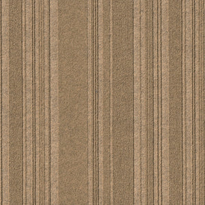 Issac 24" X 24" Premium Peel And Stick Carpet Tiles Chestnut - Sample
