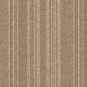 Issac 24" X 24" Premium Peel And Stick Carpet Tiles Taupe