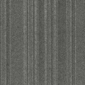 Issac 24" X 24" Premium Peel And Stick Carpet Tiles Sky Grey - Sample