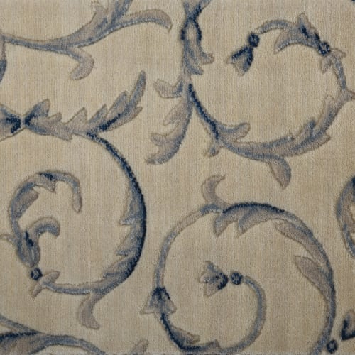Classic Art Ivory / Blue IVBLU - Sample