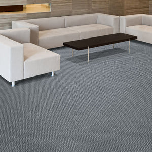 Orbit 24" X 24" Premium Peel And Stick Carpet Tiles Frozen