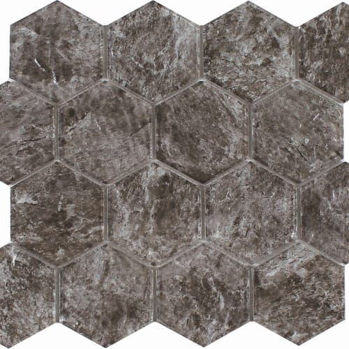Baikal Hazel 3 Hex Mosaic  - Sample