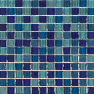 Astral Blendstone 1X1 Glass Mosaic  - Sample