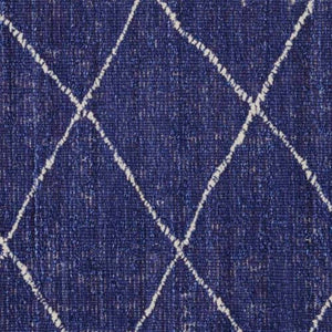 Abstract Trellis Indigo  - Sample