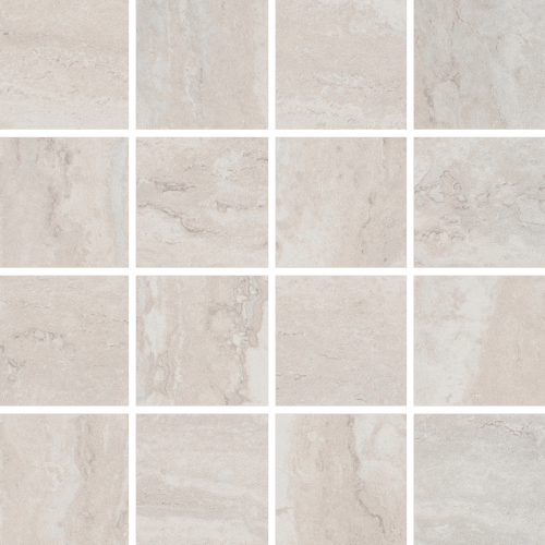 Isola Ivory 3X3 Matte Mosaic  - Sample