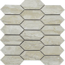 Load image into Gallery viewer, Isola Natural 2X5 Picket Matte Mosaic  - Sample