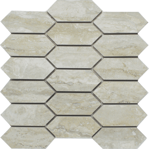 Isola Natural 2X5 Picket Matte Mosaic  - Sample