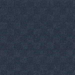 Prism 24" X 24" Premium Peel And Stick Carpet Tiles Ocean Blue - Sample