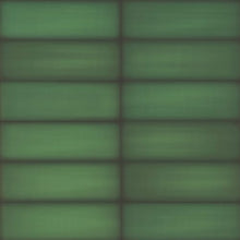 Load image into Gallery viewer, Light Moves Emerald Wall Tile  - Sample